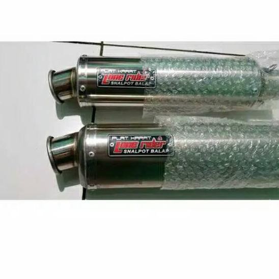 MPDL Knalpot LR oval Knalpot LONE RIDER TRIOVAL DAN BULAT .