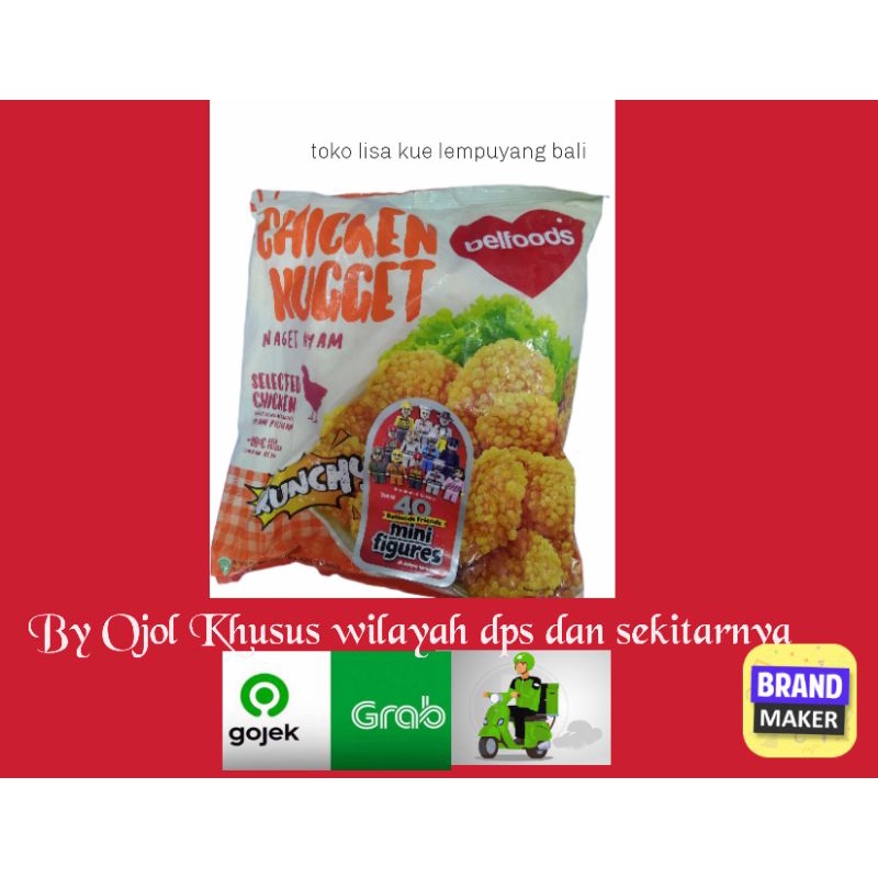 

Belfoods Chicken Nugget Crunchy Nuget Ayam 500g