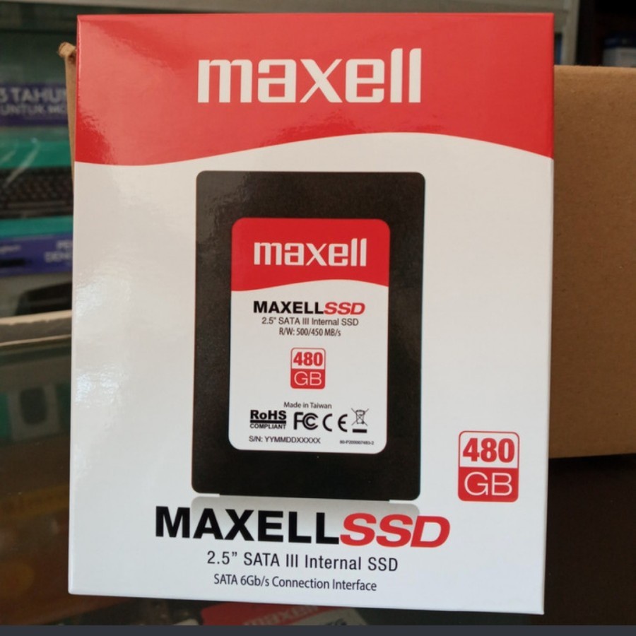 SSD MAXELL 480 GB