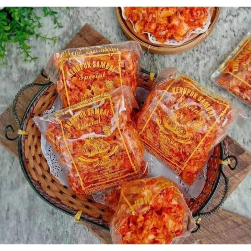 Jual Keripik Sambal Sibolga 500 Gr 1 2 Kg Shopee Indonesia