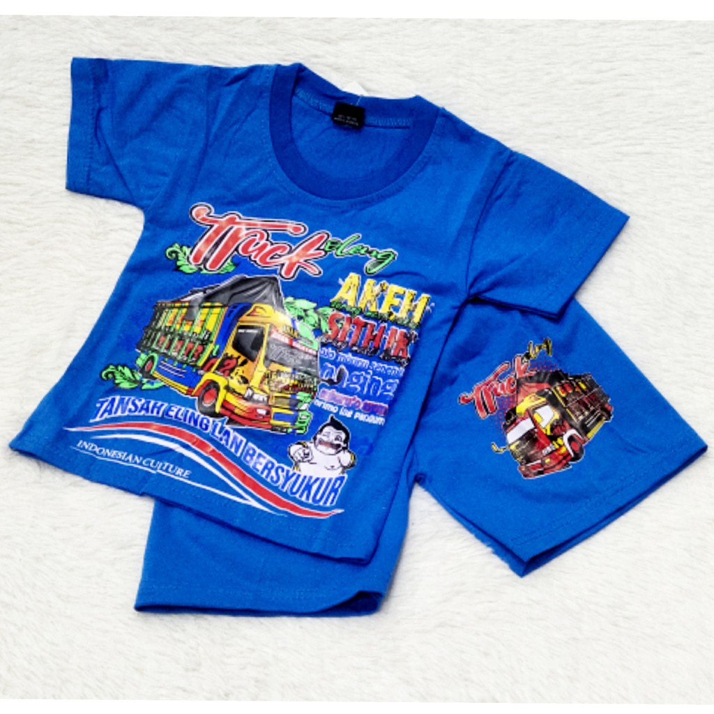 Baju Setelan KAOS Anak TRUCK OLENG Shopee Indonesia Baju Setelan KAOS Anak TRUCK OLENG Shopee Indonesia