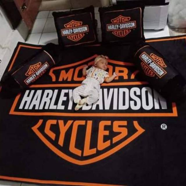 Surpet/ kasur karpet fullset bantal 2 guling 1