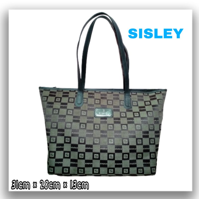 tas tote bag SISLEY preloved
