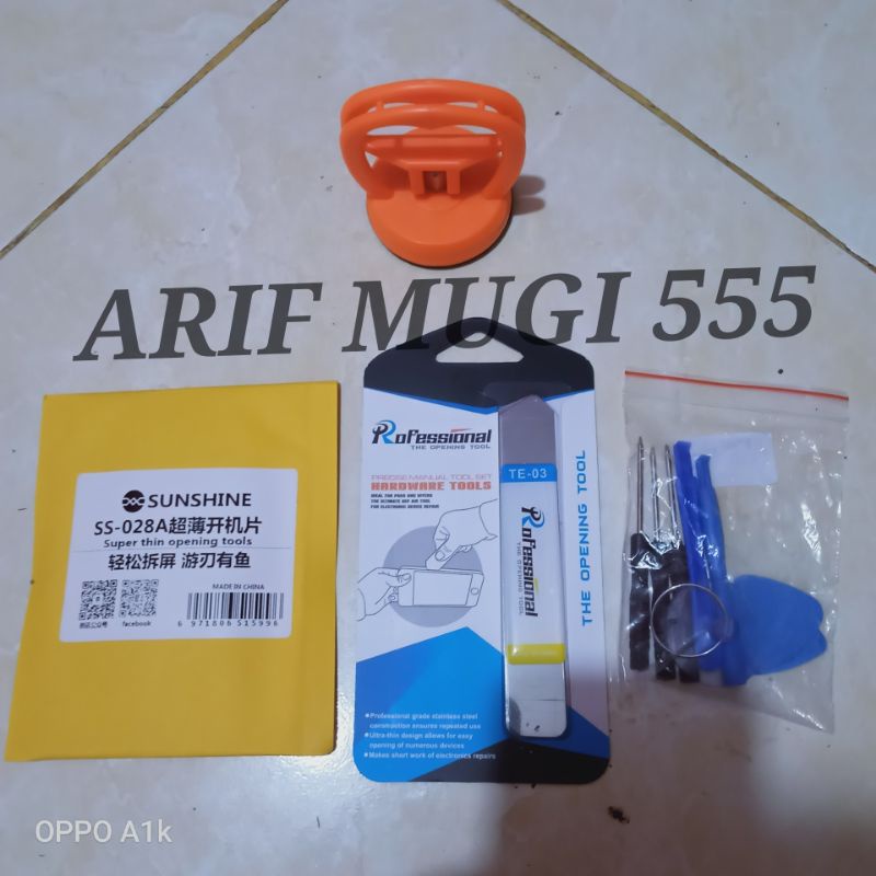 Koop Ring Besar+obeng 8 in 1+besi Congkel SS-028A+besi Congkel TE-03 Alat servis