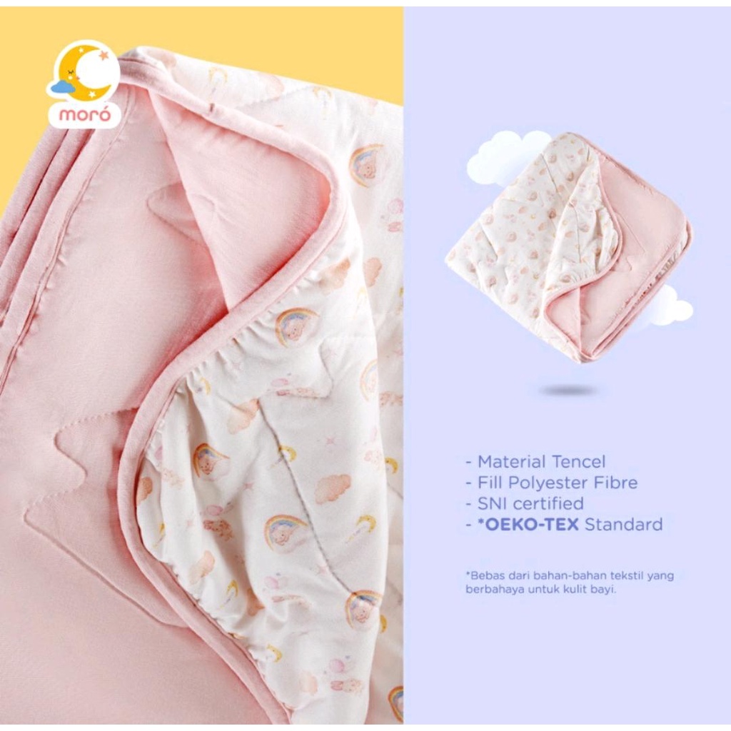 MORO BABY RABBIT BLANKET BAYI / SELIMUT BAYI