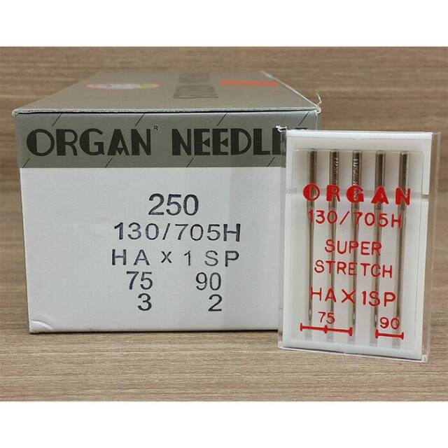 Organ Needles - Jarum Mesin Jahit Bahan Elastis Stretch untuk Mesin Jahit Portable