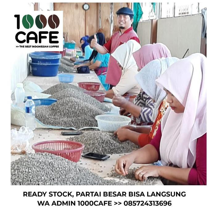 

Kopi- TERMURAH GREEN BEAN TORAJA ARABICA 1 KG - Grade 1 -Biji-Kopi.