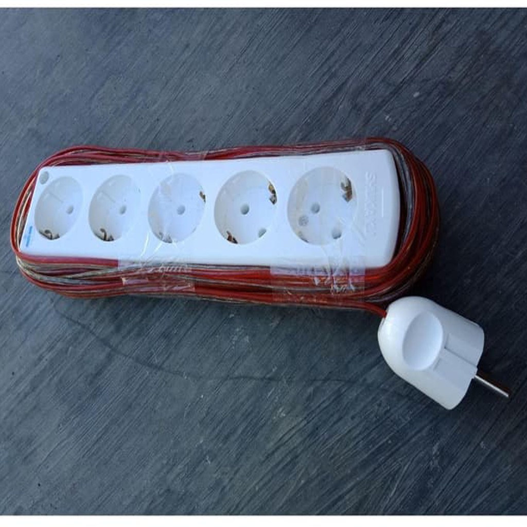 Stop Kontak Colokan Listrik Kabel Olor Panjang 50 Meter