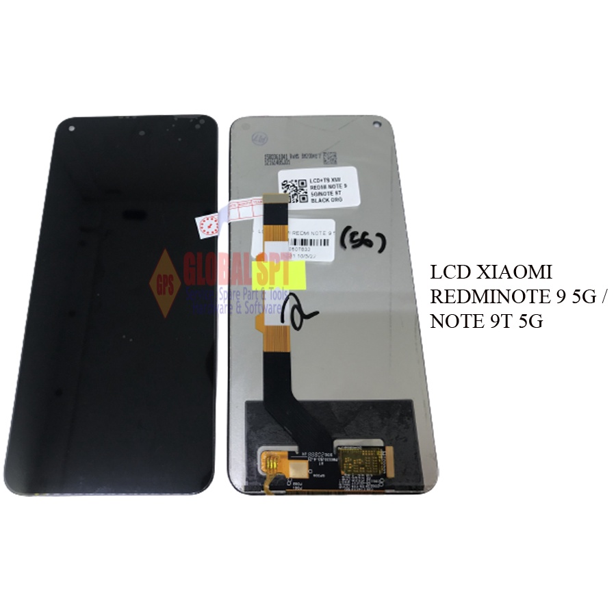 VERSI 5G / LCD TOUCHSCREEN XIAOMI REDMINOTE 9 5G / NOTE 9 5G / NOTE 9T 5G