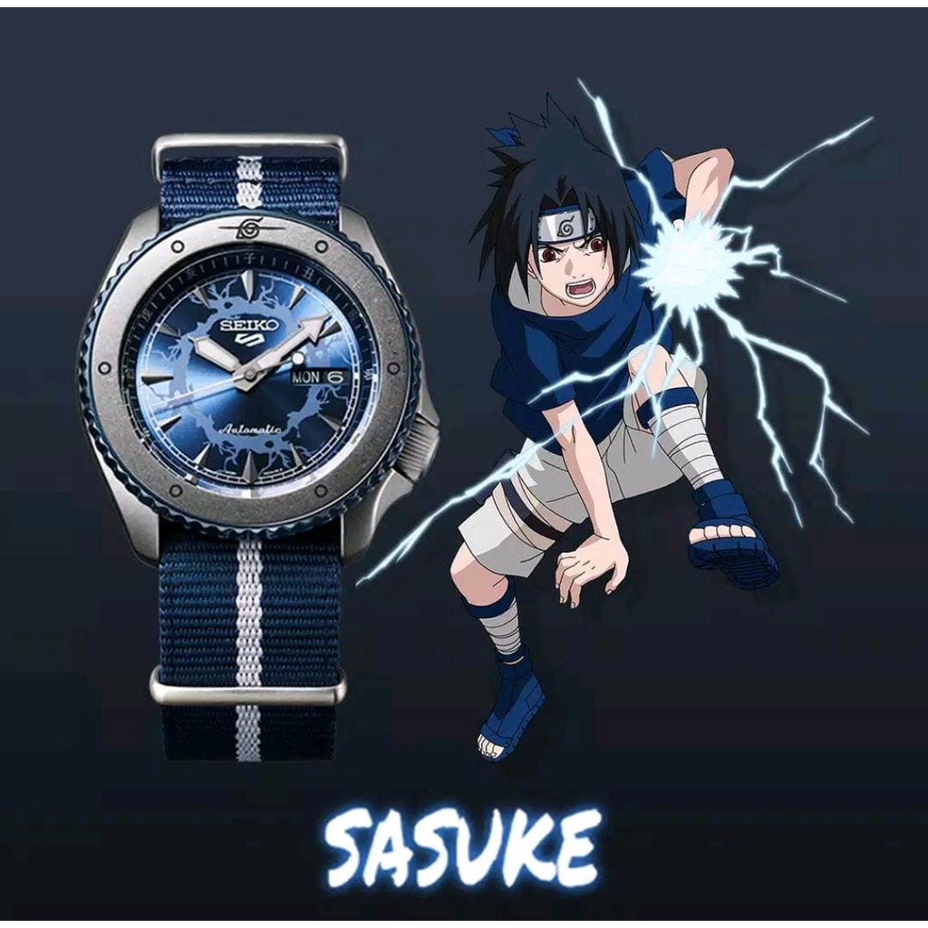 New Model Jam Tangan Pria Naruto Karakter Analog tgl aktif