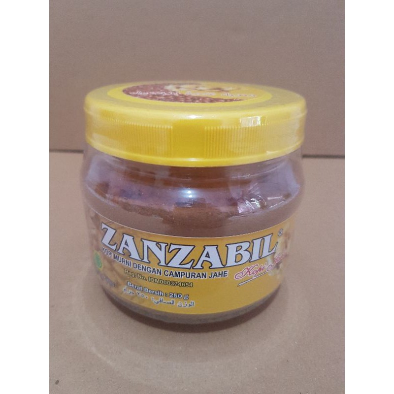 

zanzabil kopi jahe 1 pack isi 250gr X 12 toples