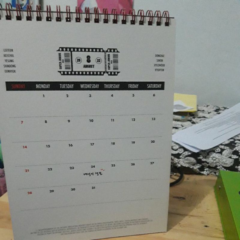 

buku kalender