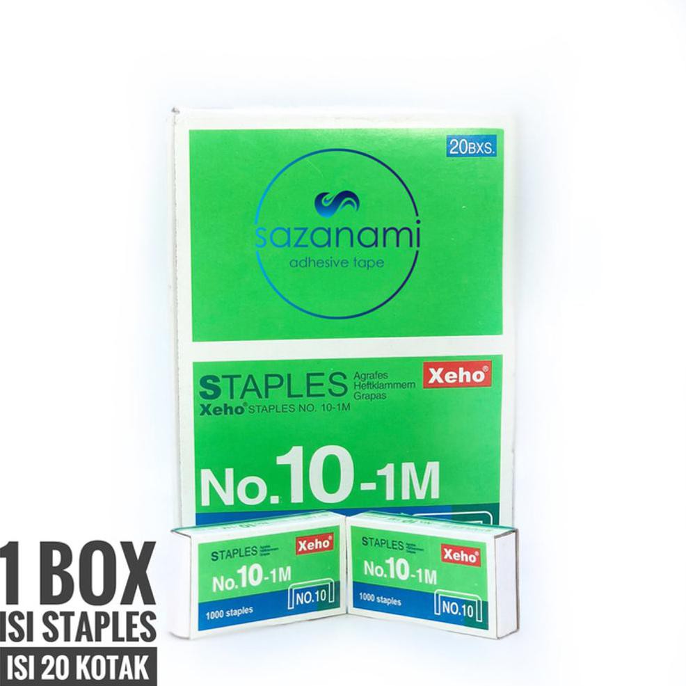 

TERMURAH XEHO NO 10 1 BOX BESAR ISI STAPLES KECIL N0 10 XEHO REFILL STAPLER