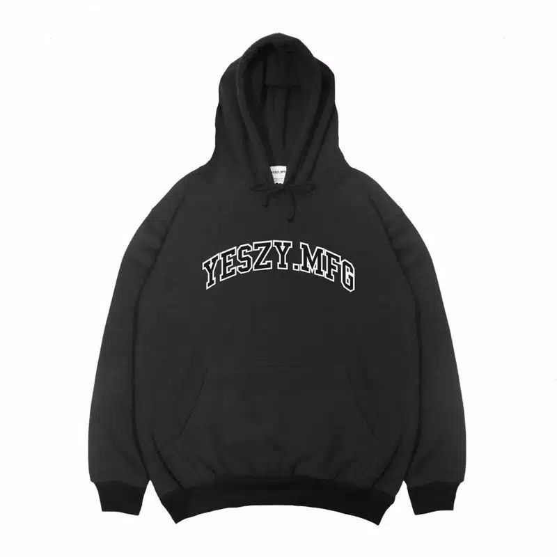 YESZY.MFG Hoodie Black Almighty series