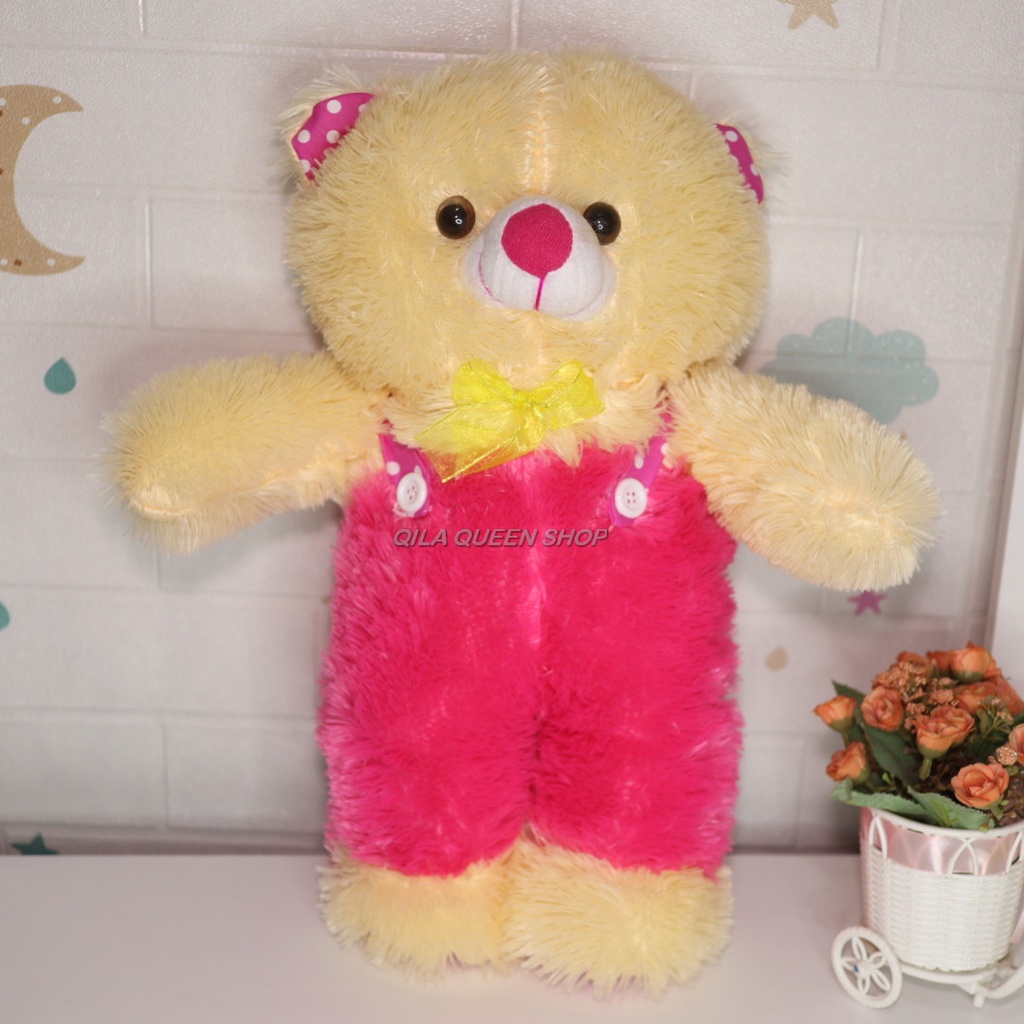 BONEKA TEDDY BEAR JOJON M TERLARIS BISA COD