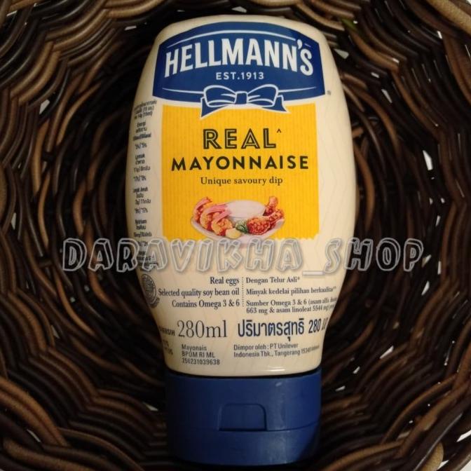

Diskon Mayonese Mayones Hellmann's Real Mayonnaise 280ml Diskon