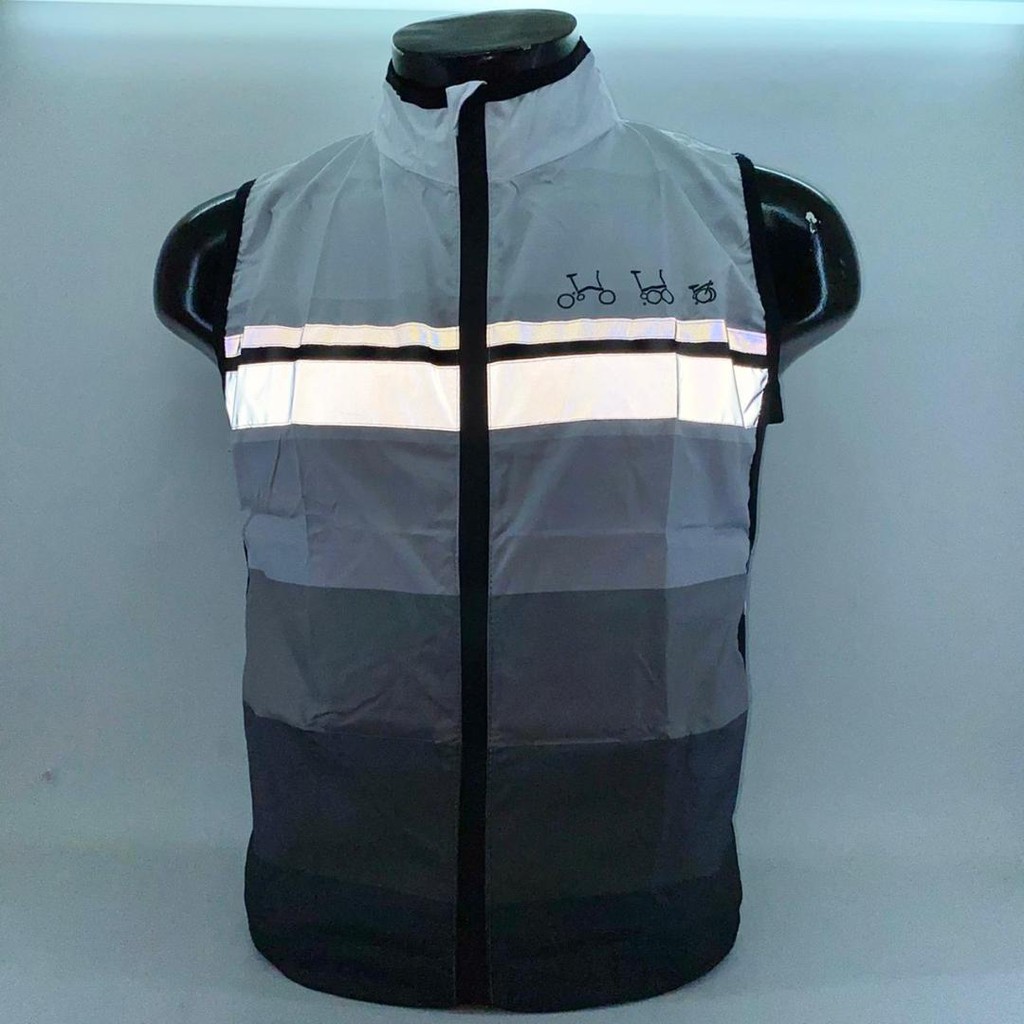 Jaket Rompi Sepeda Lipat Gowes Jacket Vest Gilet Windbreaker