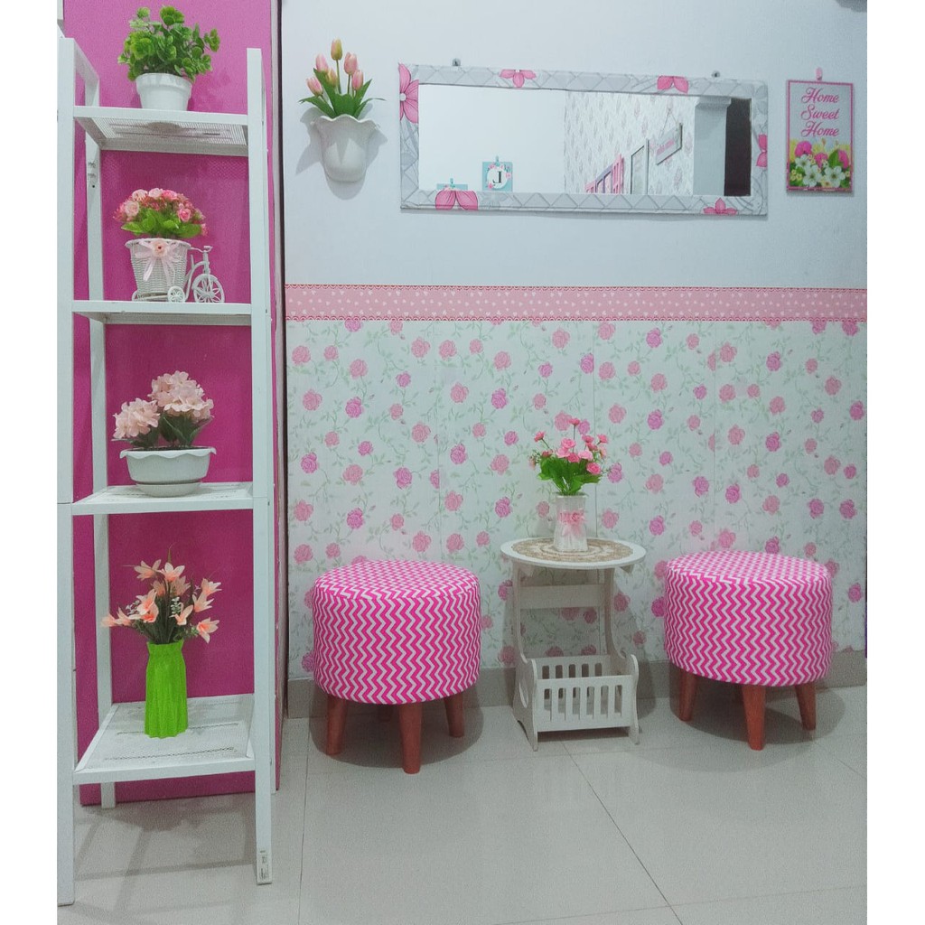Sofa Ruang Tamu 1 set, 2 Sofa 1 Meja / Sofa Stool Berkualitas / Sofa Bulat / Sofa Stool Bulat