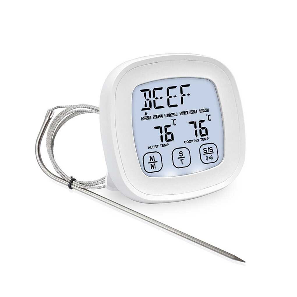 

Anpro Digital Food Thermometer Meat BBQ Cooking Touch Screen - HY-2703