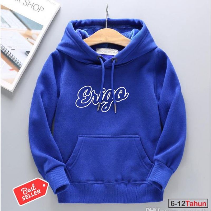 hoodie logo simple - Sweater Hoodie Anak - Hoodie Anak Unisex (Pria Dan Wanita) Umur 2-12 Tahun