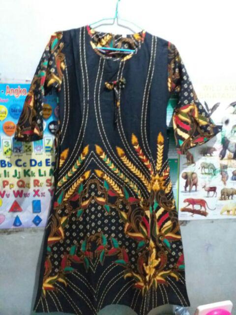 Batik Couple Keluarga Gamis Anak Prasasti Hem Anak