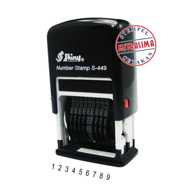 

Murah Stempel Nomor otomatis Shiny S-449 Elegan