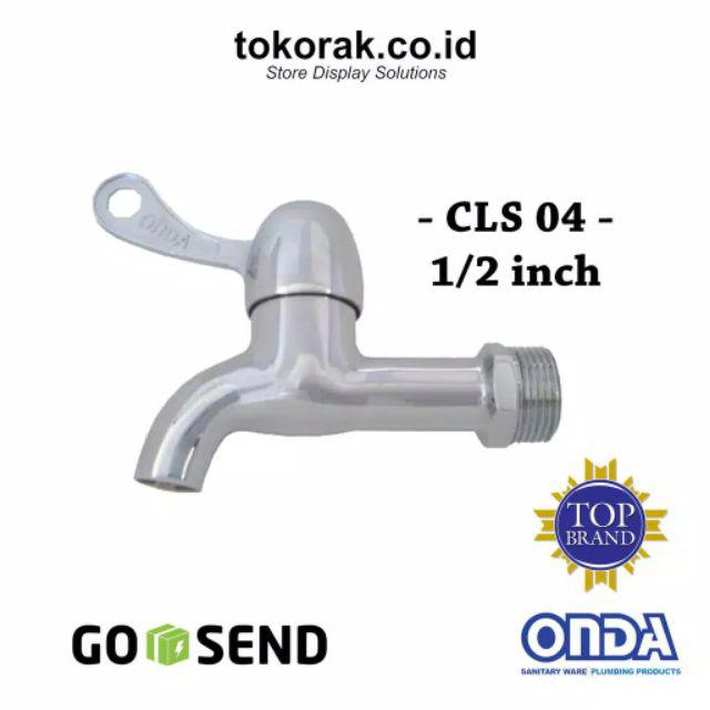 Kran Air Onda Cls 04 1/2 Keran Tembok Taman Cuci Tangan Putar