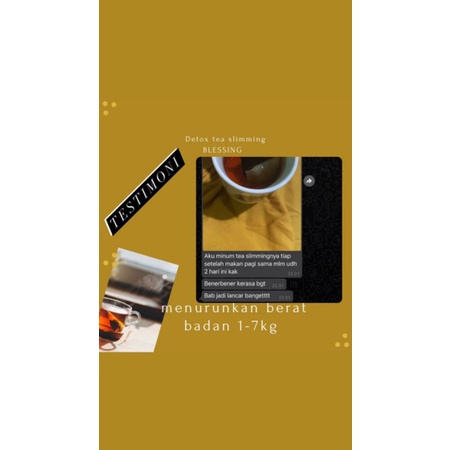 

BLESSING detox tea slimming