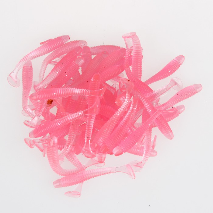 Umpan Pancing Soft Lure Cacing Karet Grub 5Cm 2Gr Hot Sale - Slg4
