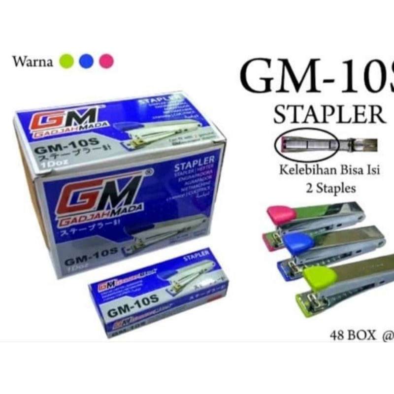 

Stapler Gm10s bisa isi 2 staples langsung