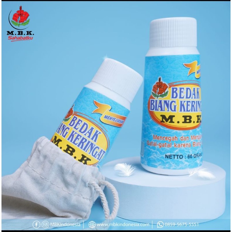 Jual Biang Keringat Mbk Botol Biru {mentol} | Shopee Indonesia