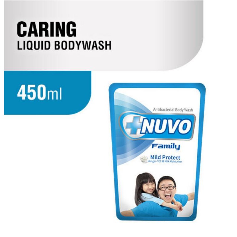 NUVO Liquid Soap/Body Wash 450 ml Sabun Mandi