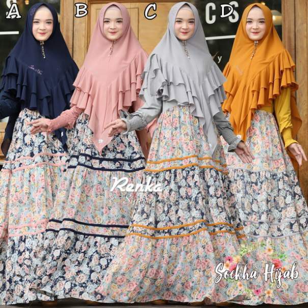 Gamis RENKA SYARI Original by SOEKHA HIJAB