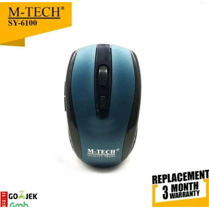 Mouse wireless 2.4ghz m-tech sy-6100