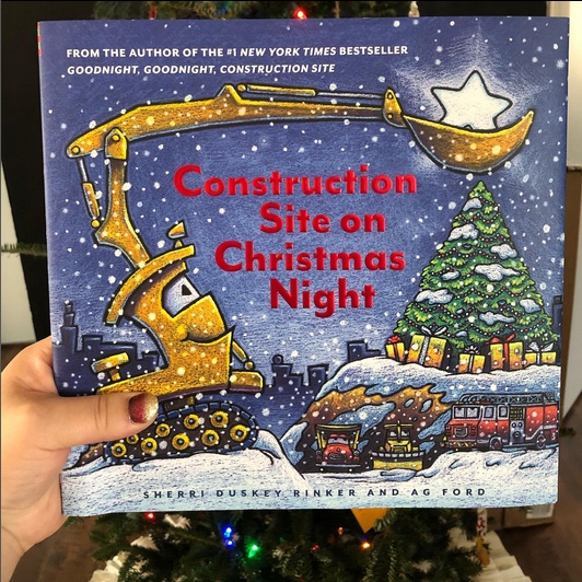 Construction Site on Christmas Night