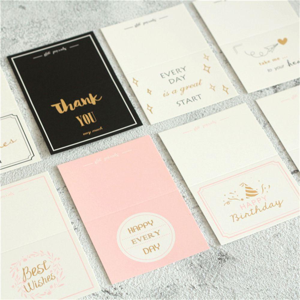 Solighter Kartu Ucapan Mini Kado Ulang Tahun Wedding Wishing Card Wish Card