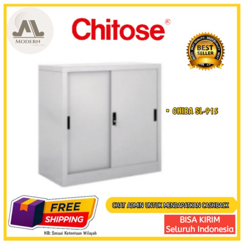 TERMURAH Lemari arsip / Lemari pakaian / Lemari serbaguna / kabinet terbaru Chitose Tipe Chiba SL 91