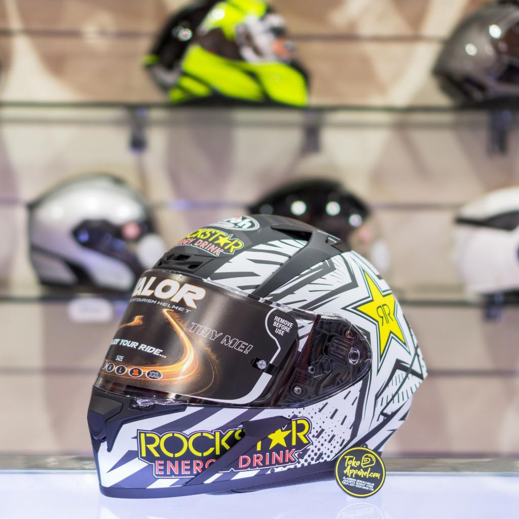 HELM AIROH HELMET - VALOR - ROCKSTAR MATT