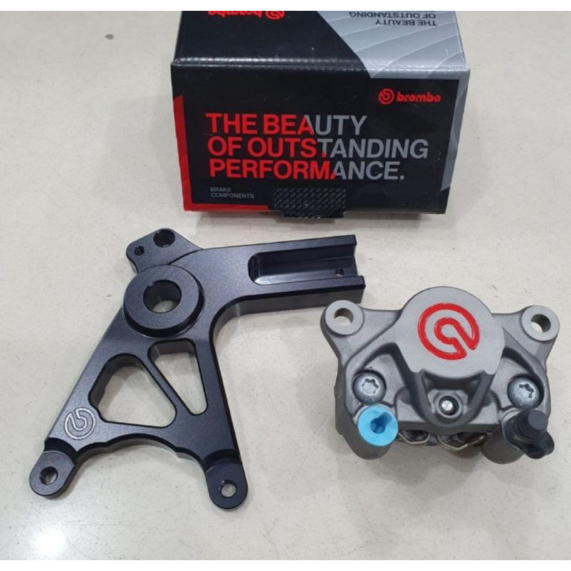 KALIPER REM BELAKANG ZX-25R BREMBO KALIPER + BRACKET BREMBO ZX25R
