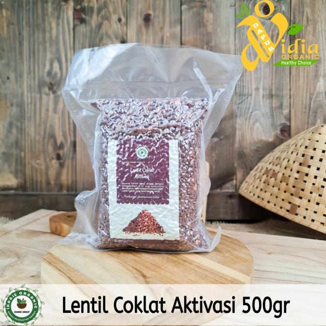 

Lentil Coklat Aktivasi 500gr - Ikarie Organic