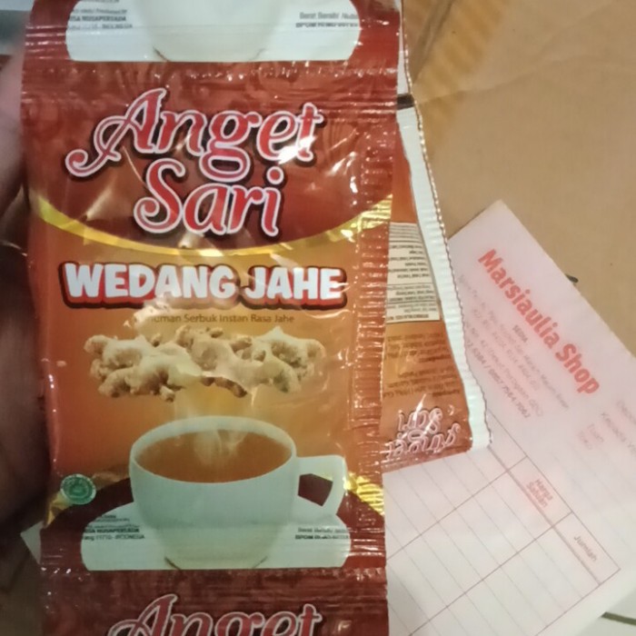 

Anget Sari Wedang Jahe 10pcs x 28 gr Serenceng