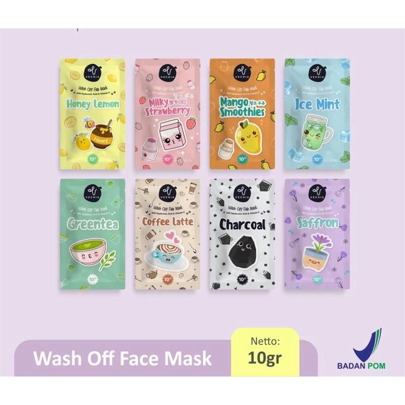 Vechia Wash Off Face Mask 10gr