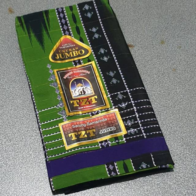 SARUNG TZT JUMBO BSY SAMARINDA BENANG EMAS