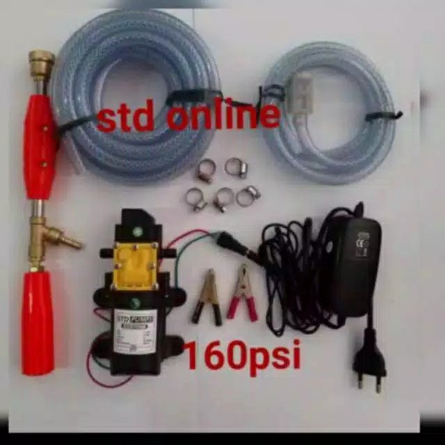 Steam Cuci Motor Komplite Steam Cuci Ac Mobil Jet Cleaner Doorsmeer 160psi 100watt 7a High Pressure