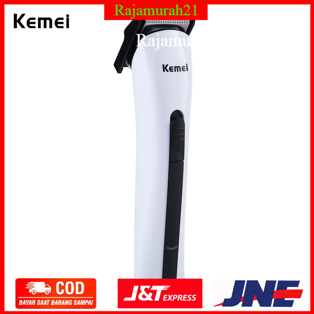 Kemei Alat Cukur Elektrik Hair Trimmer Shaver KM-2516 - White