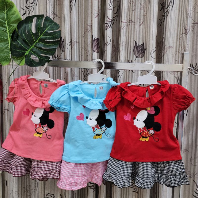 baju bayi perempuan stelan rok baby girl