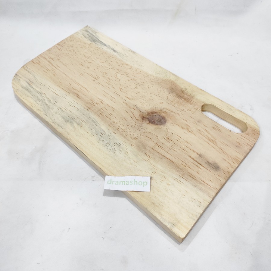 Talenan Cutting Board Kayu besar kotak hp bisa untuk foto makanan