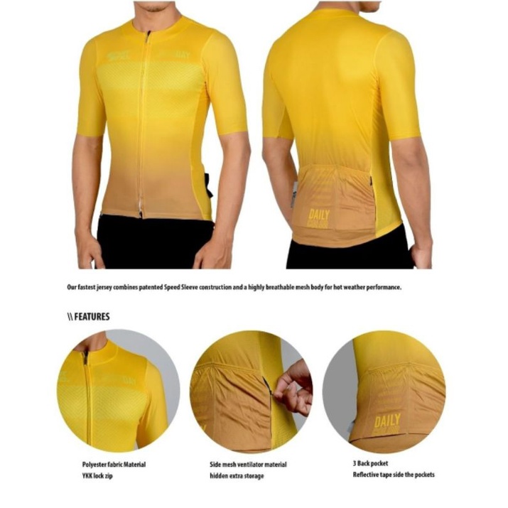 JERSEY ROADBIKE PVR DAILY SERIES / JERSEY SEPEDA ROADBIKE / JERSEY RB