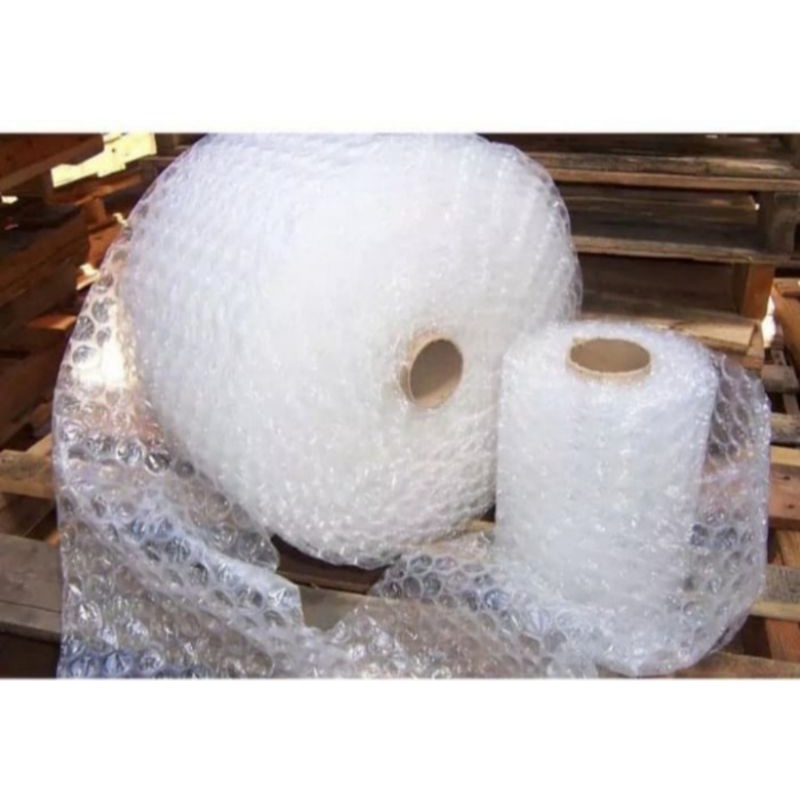 

Tambahan bubble wrap untuk keamanan packingan