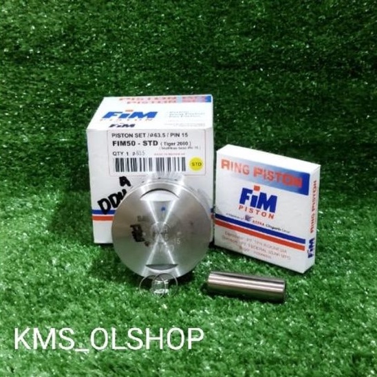 Piston kit Fim 50 Tiger pin 15